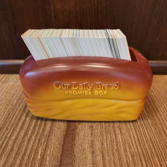 🔸️NWOB Our Daily Bread Promise Box w/Scripture Cards - Picture 5 of 8